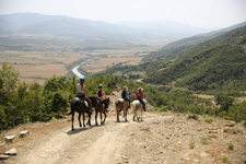 Albania-Central-Vjosa River Trail Ride